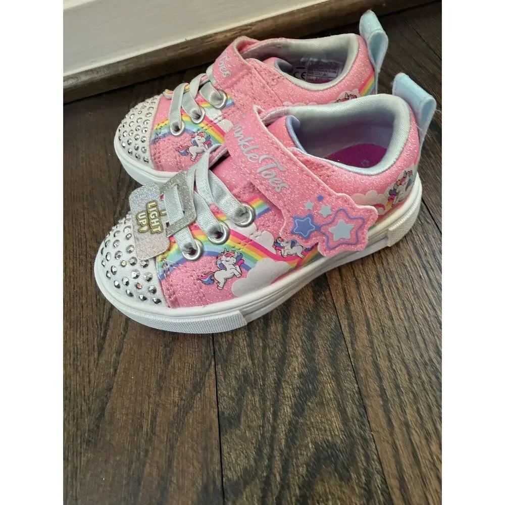 Twinkle Toes: Twinkle Sparks - Unicorn Stay-Put Light-Up Size 6
